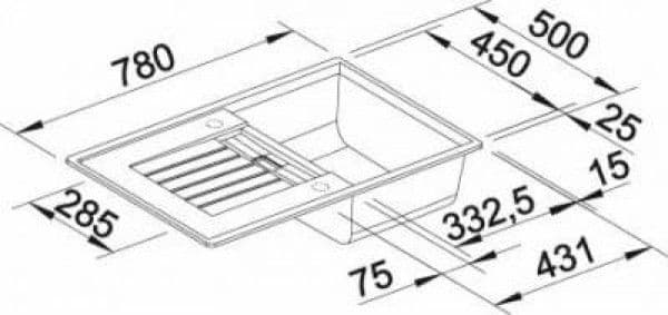 Кухонная мойка Blanco ZIA 45S алюметаллик