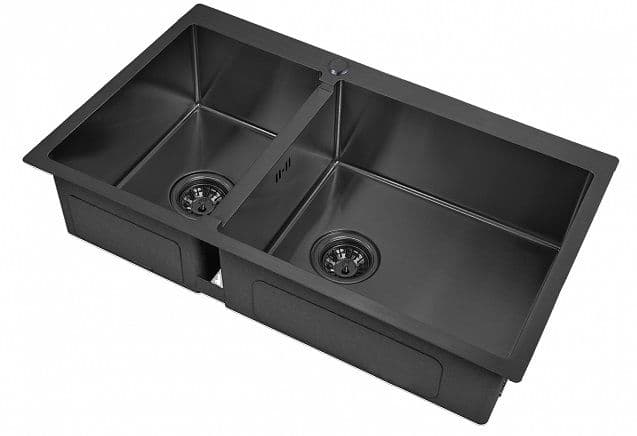 Кухонная мойка Zorg PVD 78-2-51-R GRAFIT