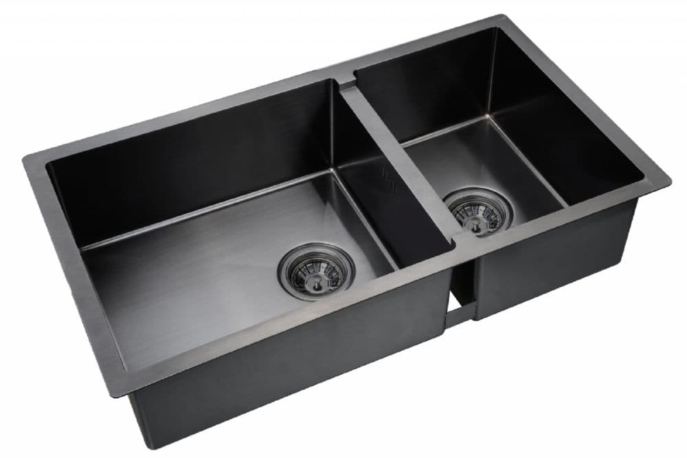Кухонная мойка Zorg PVD 78-2-44 GRAFIT