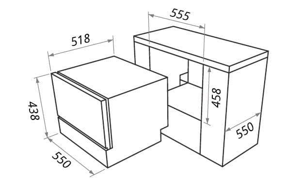 Отдельностоящая посудомоечная машина Maunfeld MLP-06IM