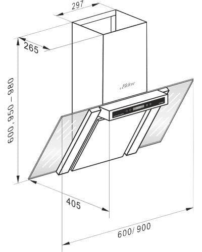 Пристенная вытяжка Kaiser AT 6405 Eco