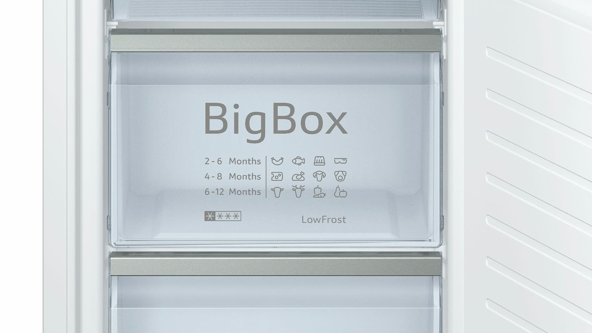 Встраиваемый двухкамерный холодильник Neff KI6863D30R