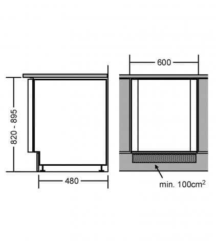 Отдельностоящий винный шкаф Vestfrost W 45