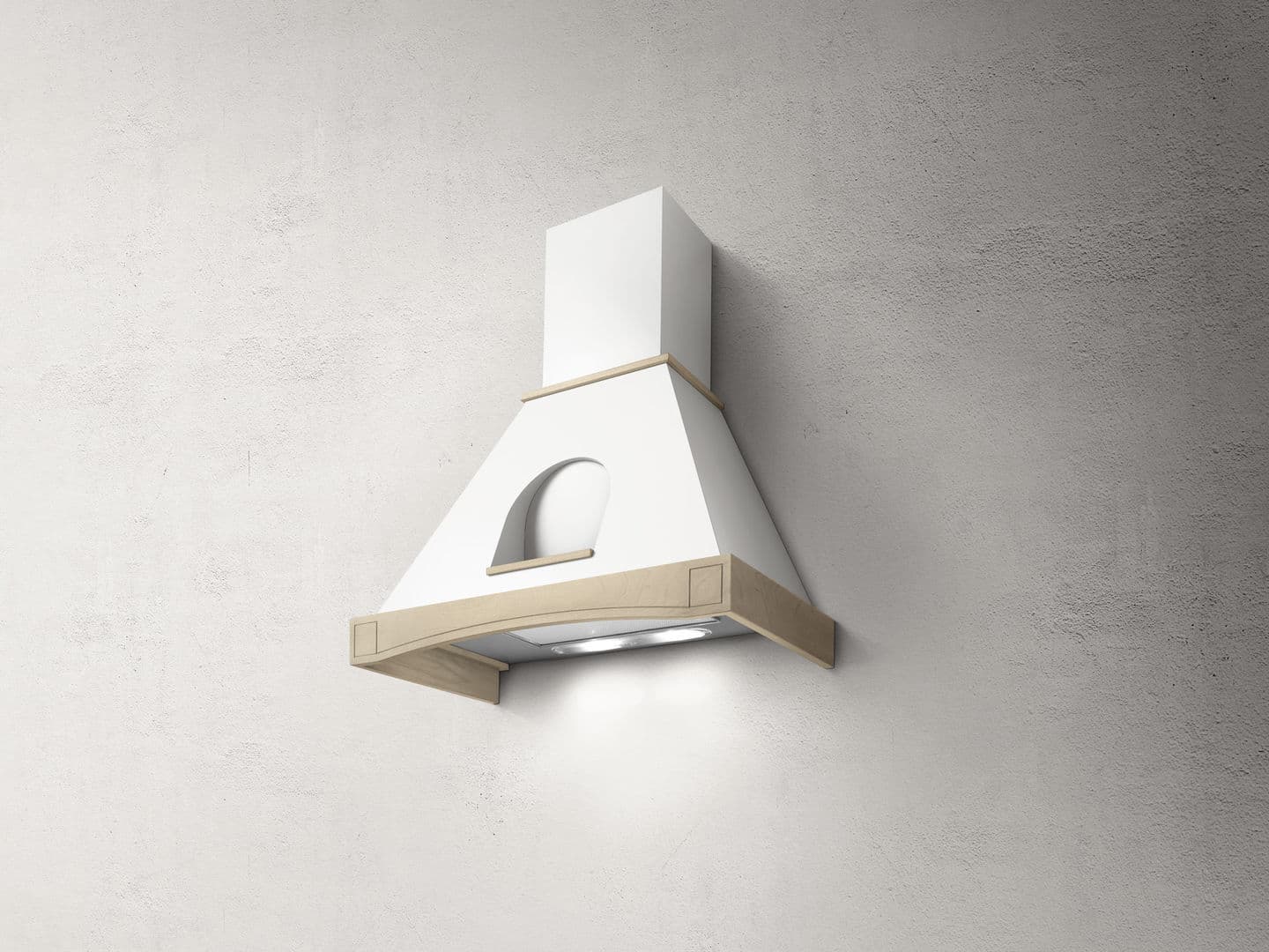 Пристенная вытяжка Elica MENSOLA WH/A/90 T.GREZZO